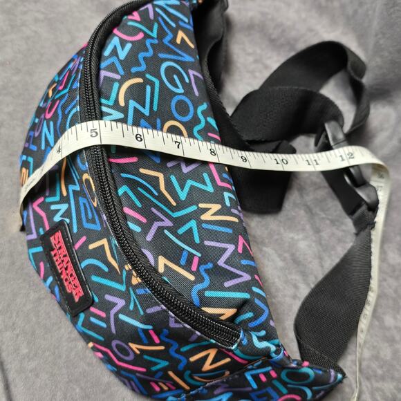 Funko Stranger Things Retro 80s Neon Fanny Pack Waist / Sling Bag Netflix Series - Picture 10 of 12